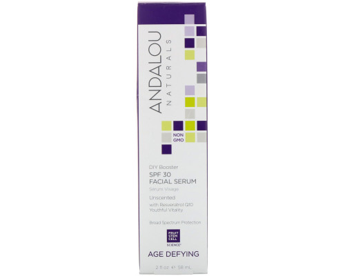 Andalou Naturals Сыворотка для лица без запаха с SPF 30 58 мл Andalou Naturals Сыворотка для лица без запаха с SPF 30 58 мл