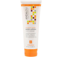 Andalou Naturals Mandarin Vanilla Vitalizing Body Lotion 18 fl oz (236 ml)