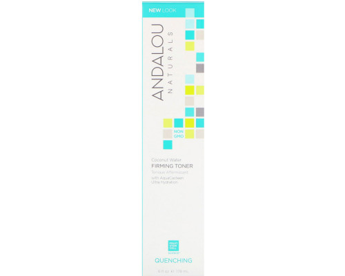 Andalou Naturals, Тоник с кокосовой водой, обладает подтягивающим и охлаждающим действием, 6 ж. унц. (178 мл) Andalou Naturals, Тоник с кокосовой водой, обладает подтягивающим и охлаждающим действием, 6 ж. унц. (178 мл)
