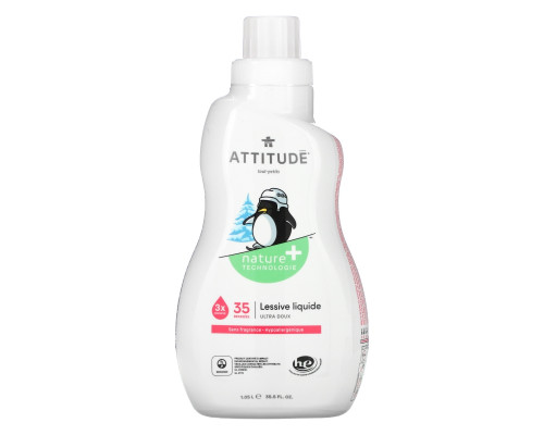 ATTITUDE Little Ones Моющее средство без запаха 35.5 жидких унций (1.05 л) ATTITUDE Little Ones Моющее средство без запаха 35.5 жидких унций (1.05 л)