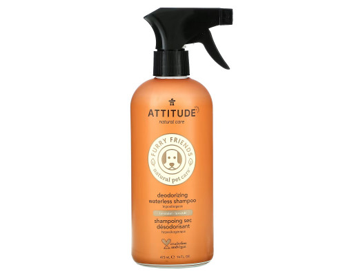 ATTITUDE, Deodorizing Waterless Shampoo, Lavender, 16 fl oz (473 ml) ATTITUDE, Deodorizing Waterless Shampoo, Lavender, 16 fl oz (473 ml)