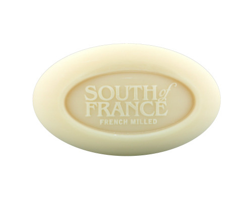 South of France Цветущий жасмин французское пилированное овальное мыло с органическим маслом ши 6 унций (170 г) South of France Цветущий жасмин французское пилированное овальное мыло с органическим маслом ши 6 унций (170 г)