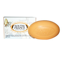South of France Orange Blossom Honey французское мыло с органическим маслом Ши, для очищения и увлажнения кожи, 6 унций (170 г)