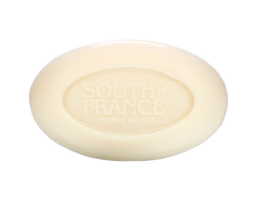 South of France, Пышная гардения, французское овальное мыло с органическим маслом ши, для очищения и увлажнения кожи,6 унций (170 г) South of France, Пышная гардения, французское овальное мыло с органическим маслом ши, для очищения и увлажнения кожи,6 унций (170 г)