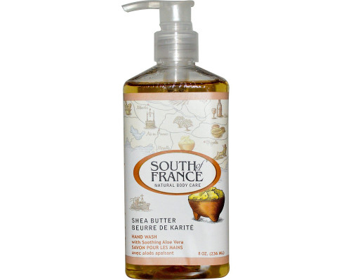 South of France Shea Butter Hand Wash with Soothing Aloe Vera 8 oz (236 ml) South of France Shea Butter Hand Wash with Soothing Aloe Vera 8 oz (236 ml)
