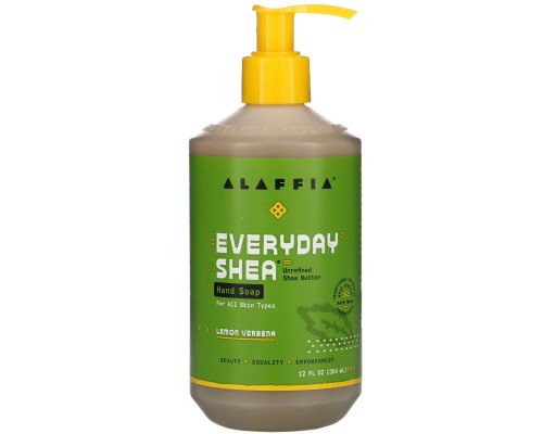 Everyday Shea Hand Soap Lemon Verbena 12 fl oz (354 ml) Everyday Shea Hand Soap Lemon Verbena 12 fl oz (354 ml)