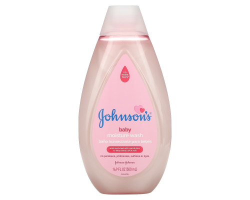 Johnson's, Baby Moisture Wash, 16.9 fl oz (500 ml) Johnson's, Baby Moisture Wash, 16.9 fl oz (500 ml)
