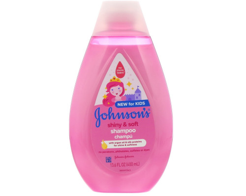 Johnson & Johnson, Для детей, серия «Блеск и мягкость», шампунь, 400 мл Johnson & Johnson, Для детей, серия «Блеск и мягкость», шампунь, 400 мл