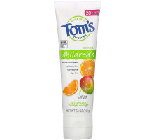 Tom's of Maine, Natural Children's Fluoride Toothpaste, Outrageous Orange Mango, 5.1 oz (144 g)