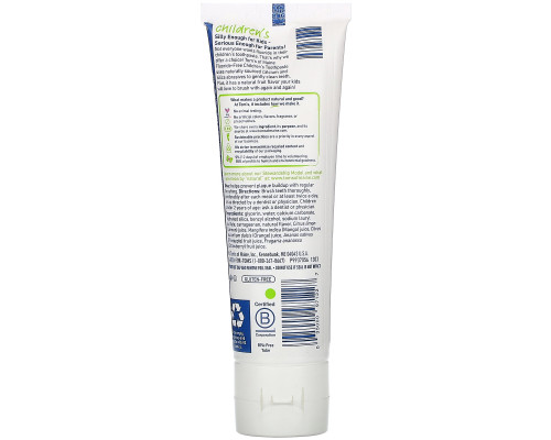 Tom's of Maine, Natural Children's Toothpaste, Fluoride-Free, Silly Strawberry, 5.1 oz (144 g) Tom's of Maine, Natural Children's Toothpaste, Fluoride-Free, Silly Strawberry, 5.1 oz (144 g)