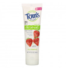 Tom's of Maine, Children's, Fluoride Toothpaste, Silly Strawberry,  5.1 oz (144 g)