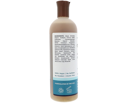 Zion Health, Adama, Шампунь с древними минералами, Белый кокос, 16 fl oz (473 мл) Zion Health, Adama, Шампунь с древними минералами, Белый кокос, 16 fl oz (473 мл)