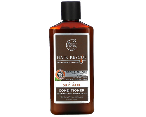 Petal Fresh, Серия Pure, восстановление волос, кондиционер для истонченных волос, для сухих волос, 12 жидких унций (355 мл) Petal Fresh, Серия Pure, восстановление волос, кондиционер для истонченных волос, для сухих волос, 12 жидких унций (355 мл)