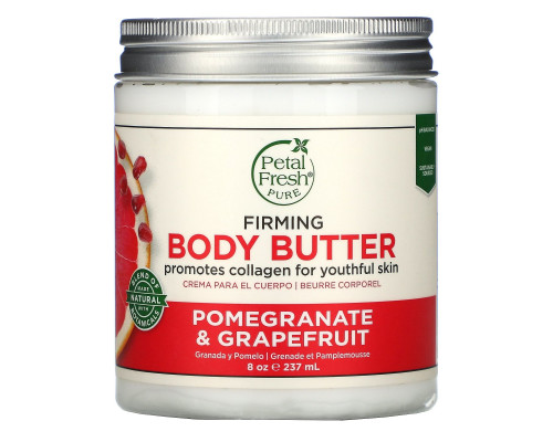 Petal Fresh Body Butter Refreshing Pomegranate & Grapefruit 8 oz (237 ml) Petal Fresh Body Butter Refreshing Pomegranate & Grapefruit 8 oz (237 ml)
