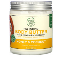 Petal Fresh Body Butter Restoring Honey & Coconut Oil 8 oz (237 ml)