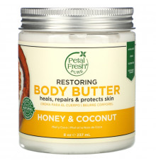 Petal Fresh Body Butter Restoring Honey & Coconut Oil 8 oz (237 ml)