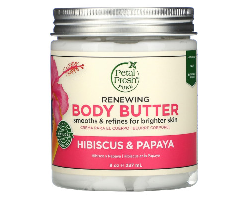 Petal Fresh Body Butter Toning Hibiscus & Papaya 8 oz (237 ml) Petal Fresh Body Butter Toning Hibiscus & Papaya 8 oz (237 ml)