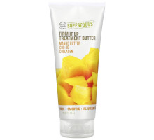 Petal Fresh, Pure, SuperFoods For Body, Firm It Up Firming Treatment Butter, Mango Butter, CoQ10 & Collagen, 7 fl oz (200 ml)