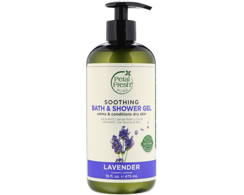 Petal Fresh Pure Nourishing Bath & Shower Gel Lavender 16 fl oz (475 ml) Petal Fresh Pure Nourishing Bath & Shower Gel Lavender 16 fl oz (475 ml)