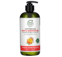 Petal Fresh Pure Purifying Bath & Shower Gel Rose & Honeysuckle 16 fl oz (475 ml)
