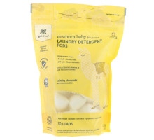 Grab Green, Laundry Detergent Pods, Newborn Baby, Calming Chamomile with Essential Oils, 0-4 Months, 30 Loads, 1.05 lbs (480 g)