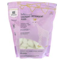 Grab Green, Laundry Detergent Pods, Baby, Dreamy Rosewood with Essential Oils, 5+ Months, 50 Loads, 1.76 lbs (800 g)