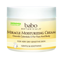 Babo Botanicals, Крем для лица и тела Miracle Moisturizing Cream, Овёс и календула, увлажняет и успокаивает кожу, 57 г.