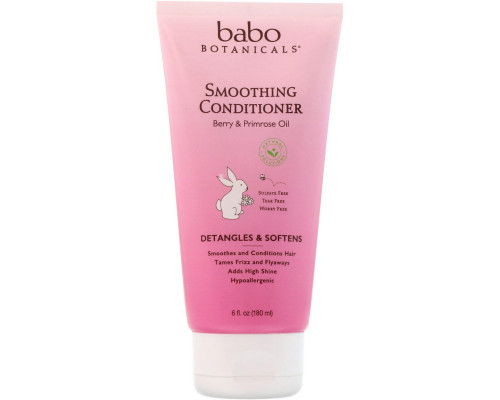 Babo Botanicals Smoothing Conditioner 6 fl oz (180 ml) Babo Botanicals Smoothing Conditioner 6 fl oz (180 ml)