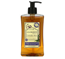 A La Maison de Provence Hand & Body Soap Lavender Aloe 16.9 fl oz (500 ml)