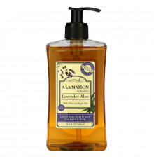 A La Maison de Provence Hand & Body Soap Lavender Aloe 16.9 fl oz (500 ml)