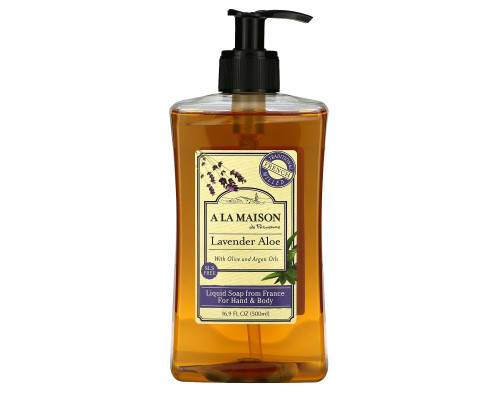 A La Maison de Provence Hand & Body Soap Lavender Aloe 16.9 fl oz (500 ml) A La Maison de Provence Hand & Body Soap Lavender Aloe 16.9 fl oz (500 ml)