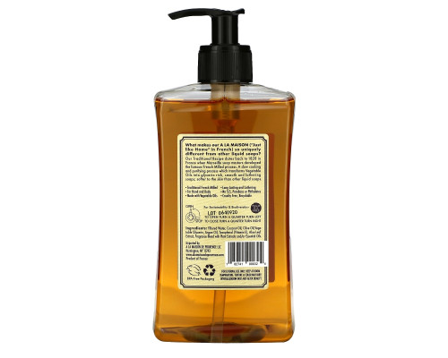 A La Maison de Provence Hand & Body Soap Lavender Aloe 16.9 fl oz (500 ml) A La Maison de Provence Hand & Body Soap Lavender Aloe 16.9 fl oz (500 ml)