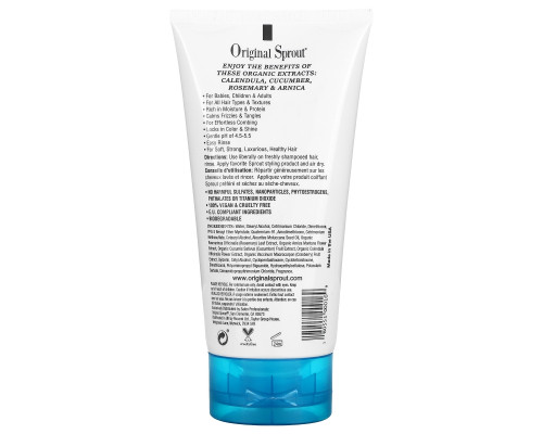 Original Sprout Inc Deep Conditioner For Babies & Up 4 fl oz (118 ml) Original Sprout Inc Deep Conditioner For Babies & Up 4 fl oz (118 ml)