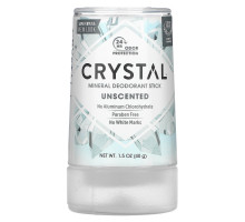 Crystal Body Deodorant, Минеральный дезодорант, без запаха, 1,5 унции (40 г)