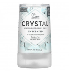 Crystal Body Deodorant, Минеральный дезодорант, без запаха, 1,5 унции (40 г)