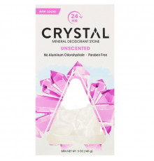 Crystal Body Deodorant, Mineral Deodorant Stone, Unscented, 5 oz (140 g)
