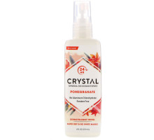 Crystal Body Deodorant, Mineral Deodorant Spray, Pomegranate, 4 fl oz (118 ml)