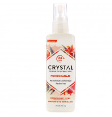 Crystal Body Deodorant, Mineral Deodorant Spray, Pomegranate, 4 fl oz (118 ml)