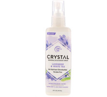 Crystal Body Deodorant, Mineral Deodorant Spray, Lavender & White Tea, 4 fl oz (118 ml)