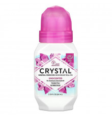 Crystal Body Deodorant, Минеральный шариковый дезодорант, без запаха, 2,25 ж. унц. (66 мл)