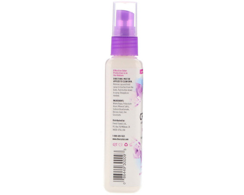 Crystal Body Deodorant, Минеральный спрей-дезодорант, без ароматизаторов, 4 жидк. унц. (118 мл) Crystal Body Deodorant, Минеральный спрей-дезодорант, без ароматизаторов, 4 жидк. унц. (118 мл)