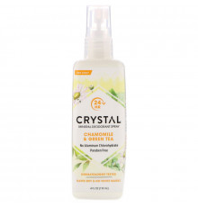 Crystal Body Deodorant, Минеральный дезодорант-спрей, С ромашкой и зеленым чаем, 4 ж. унц.(118 мл)