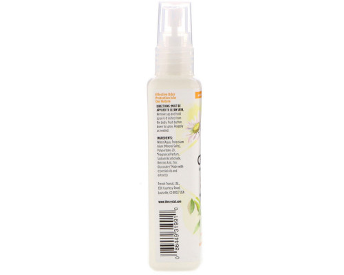 Crystal Body Deodorant, Минеральный дезодорант-спрей, С ромашкой и зеленым чаем, 4 ж. унц.(118 мл) Crystal Body Deodorant, Минеральный дезодорант-спрей, С ромашкой и зеленым чаем, 4 ж. унц.(118 мл)