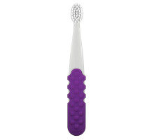 RADIUS, Totz Plus Brush, 3 Years +, Extra Soft, Gray Purple, 1 Toothbrush
