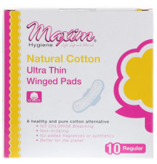 Maxim Hygiene Products Ultra Thin Winged Pads Regular 10 Pads