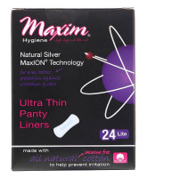 Maxim Hygiene Products Ультратонкие ежедневные прокладки натуральная технология MaxION с использованием серебра легкие 24 шт.