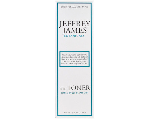 Jeffrey James Botanicals, Тоник, освежающий чистящий аэрозоль, 4 унции (118 мл) Jeffrey James Botanicals, Тоник, освежающий чистящий аэрозоль, 4 унции (118 мл)