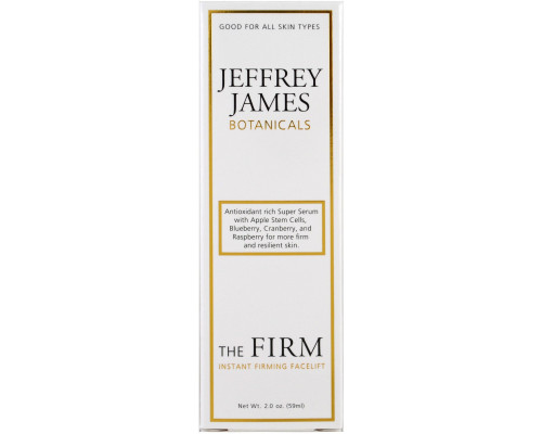Jeffrey James Botanicals, Мгновенное укрепление: укрепляющий лифтинг для лица, 2.0 унции (59 мл) Jeffrey James Botanicals, Мгновенное укрепление: укрепляющий лифтинг для лица, 2.0 унции (59 мл)
