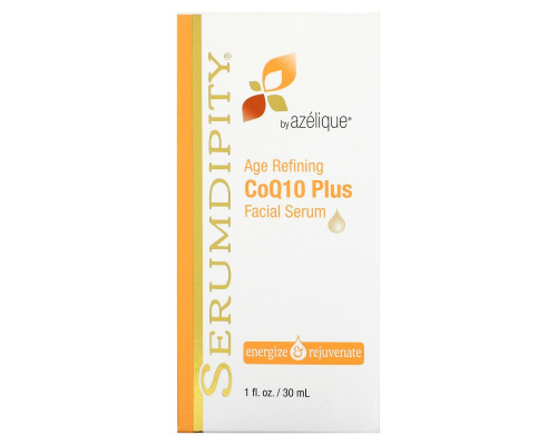 Azelique, Serumdipity, CoQ10 Плюс Сыворотка для лица, Антивозрастная, 1 ж. унц.(30 мл) Azelique, Serumdipity, CoQ10 Плюс Сыворотка для лица, Антивозрастная, 1 ж. унц.(30 мл)