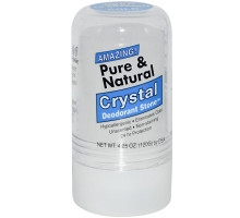 Thai Deodorant Stone, Чистый и натуральный, дезодорант из кристалличесих минеральных солей, 4.25 унции (120 г)